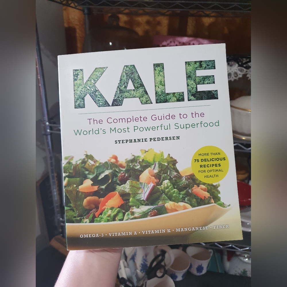 WILL BE DONATED APRIL 19TH* Kale cookbook
